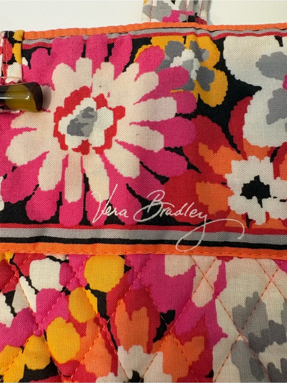 Vera Bradley Pixie Blooms Quilted Tote NWOT